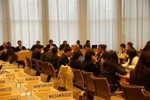 TPRB Meeting at WTO office in Geneva, Switzerland