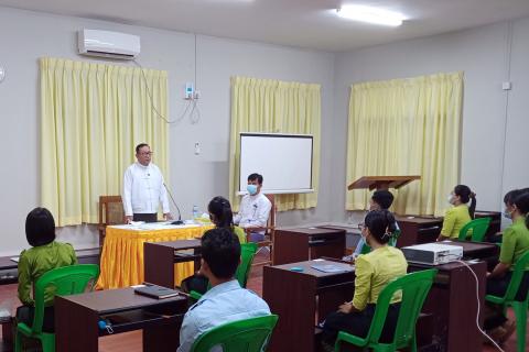 ညွှန်ကြားရေးမှူးချုပ်မှ အဖွင့်အမှာစကား ပြောကြားခြင်း